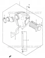 FILTRE A AIR pour Suzuki MARAUDER 125 1999