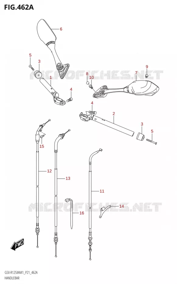 GUIDON Suzuki MOTO 125 GSX-R 2021  GSX-R125XA M1 (P21)