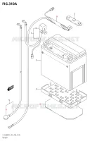 BATTERIE pour Suzuki KINGQUAD 400 2021