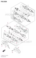 CARDAN AVANT pour Suzuki KINGQUAD 400 2021