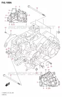CARTERS MOTEUR pour Suzuki KINGQUAD 400 2021
