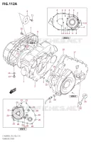 COUVERCLES DE CARTERS pour Suzuki KINGQUAD 400 2021