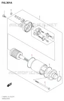 DEMARREUR pour Suzuki KINGQUAD 400 2021