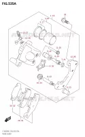 ETRIER DE FREIN AVANT pour Suzuki KINGQUAD 400 2021