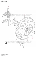 ROUE AVANT pour Suzuki KINGQUAD 400 2021