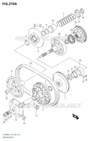 TRANSMISSION (1) pour Suzuki KINGQUAD 400 2021