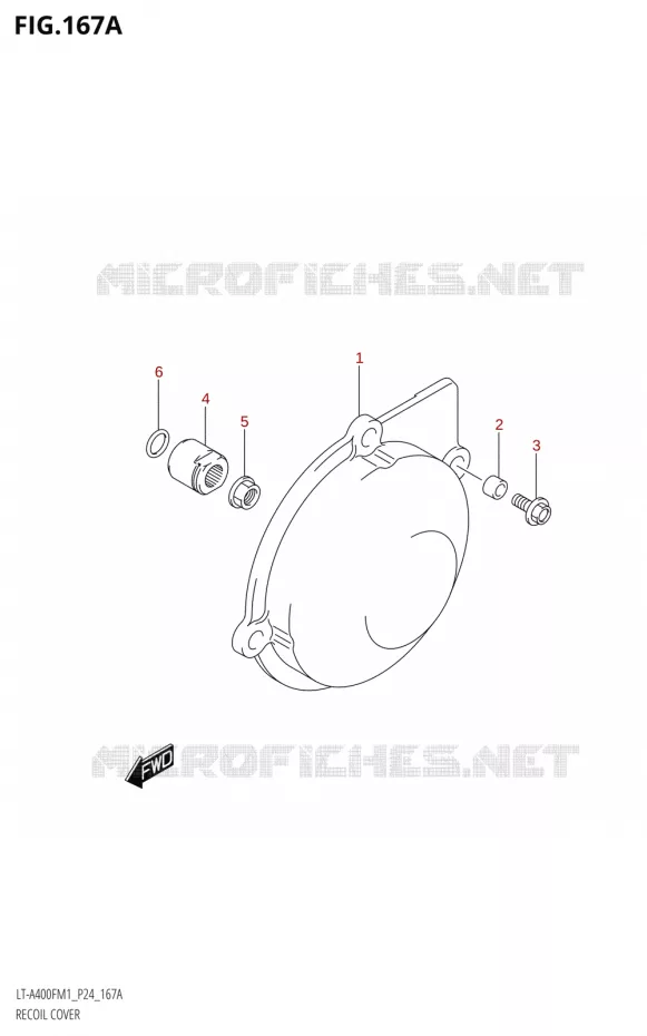CARTER ALLUMAGE Suzuki QUAD 400 KINGQUAD 2021  LT-A400F M1 (P24)