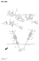 ARBRE A CAMES   SOUPAPES pour Suzuki KINGQUAD 400 2021