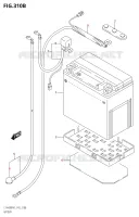 BATTERIE pour Suzuki KINGQUAD 400 2021