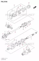COUPLE CONIQUE pour Suzuki KINGQUAD 400 2021