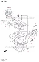 CULASSE pour Suzuki KINGQUAD 400 2021