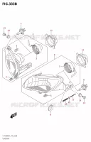 PHARE pour Suzuki KINGQUAD 400 2021