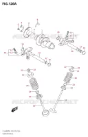 ARBRE A CAMES   SOUPAPES pour Suzuki KINGQUAD 400 2021