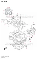 CULASSE pour Suzuki KINGQUAD 400 2021