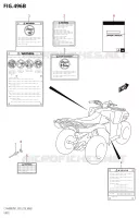 ETIQUETTE) pour Suzuki KINGQUAD 400 2021