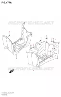 GARDE BOUE pour Suzuki KINGQUAD 400 2021