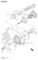 TRANSMISSION (1) pour Suzuki KINGQUAD 400 2021