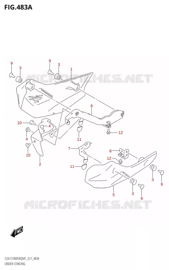 SABOT Suzuki MOTO 1000 KATANA 2021  GSX-S1000SRQ M1 (E21)