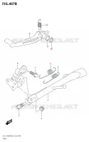 BEQUILLE pour Suzuki KATANA 1000 2021
