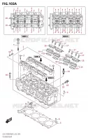 CULASSE pour Suzuki KATANA 1000 2021