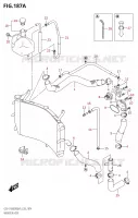 DURITES DE RADIATEUR   VASE D'EXPANSION pour Suzuki KATANA 1000 2021