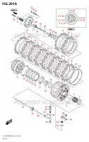 EMBRAYAGE pour Suzuki KATANA 1000 2021