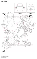 ENTOURAGE DE PHARE pour Suzuki KATANA 1000 2021