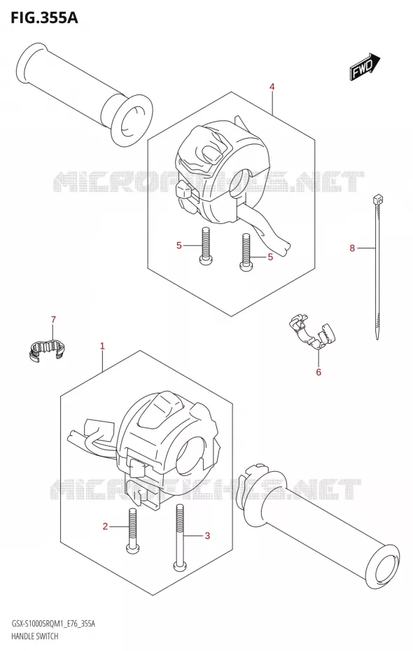 COMMODOS Suzuki MOTO 1000 KATANA 2021  GSX-S1000SRQ M1 (E76 ECE2 E17,22,39)