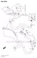 DURITES DE RADIATEUR   VASE D'EXPANSION pour Suzuki HAYABUSA 1300 2018
