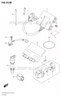 PARTIE ELECTRIQUE0RA:L8:E28) pour Suzuki HAYABUSA 1300 2018