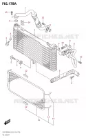 RADIATEUR D'HUILE pour Suzuki HAYABUSA 1300 2018