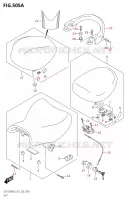 SELLE pour Suzuki HAYABUSA 1300 2018