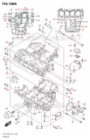 CARTERS MOTEUR pour Suzuki HAYABUSA 1300 2018