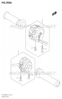 COMMODOS pour Suzuki HAYABUSA 1300 2018