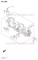 CORPS DE PAPILLON pour Suzuki HAYABUSA 1300 2018