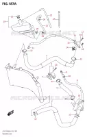 DURITES DE RADIATEUR   VASE D'EXPANSION pour Suzuki HAYABUSA 1300 2018
