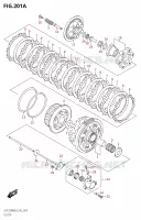 EMBRAYAGE pour Suzuki HAYABUSA 1300 2018