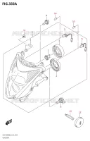 PHARE pour Suzuki HAYABUSA 1300 2018