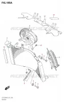 RADIATEUR pour Suzuki HAYABUSA 1300 2018