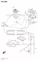 RESERVOIR D'ESSENCE pour Suzuki HAYABUSA 1300 2018