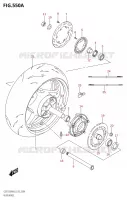 ROUE ARRIERE pour Suzuki HAYABUSA 1300 2018