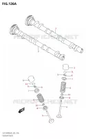 ARBRE A CAMES   SOUPAPES pour Suzuki HAYABUSA 1300 2022