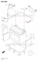 BATTERIE pour Suzuki HAYABUSA 1300 2022