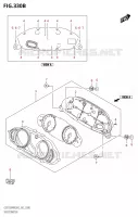 COMPTEURER (E02) pour Suzuki HAYABUSA 1300 2022