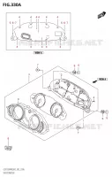 COMPTEURER (E19) pour Suzuki HAYABUSA 1300 2022
