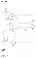 DURITE DE FREIN AVANT pour Suzuki HAYABUSA 1300 2022