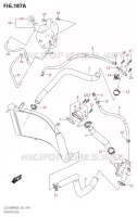 DURITES DE RADIATEUR   VASE D'EXPANSION pour Suzuki HAYABUSA 1300 2022
