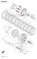 EMBRAYAGE pour Suzuki HAYABUSA 1300 2022
