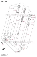 FOURCHE pour Suzuki HAYABUSA 1300 2022