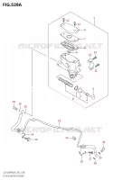 MAITRE CYLINDRE D'EMBRAYAGE pour Suzuki HAYABUSA 1300 2022